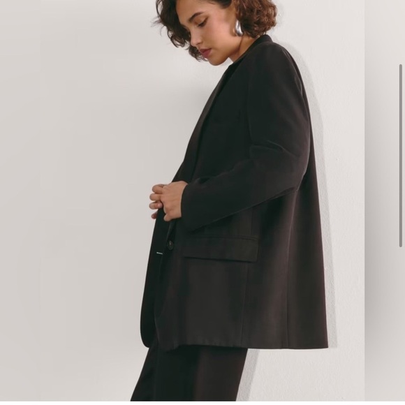 NWT Everlane The TENCELT Oversized Blazer - Picture 8 of 16